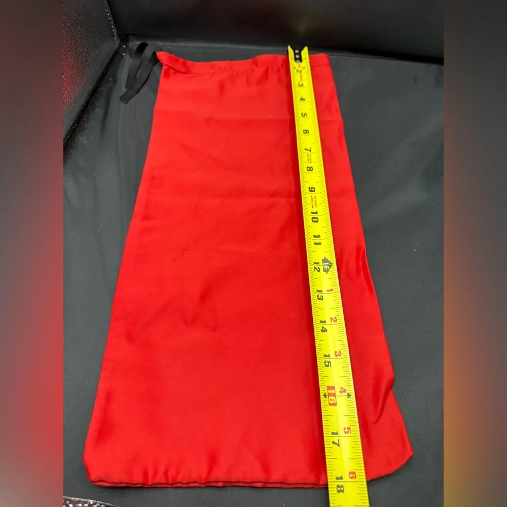Gucci Red Mickey Mouse Drawstring Dust Bag preloved